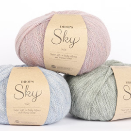 Sky mix 12 denimblauw