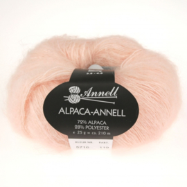 Alpaca-Annell 5716 abrikoos roos