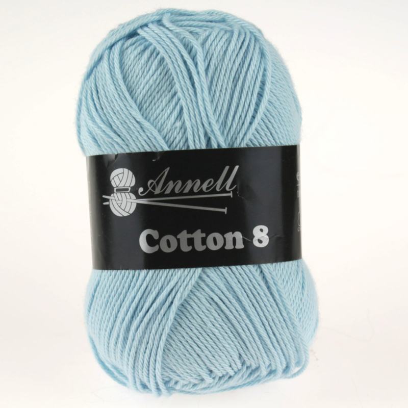 Cotton 8 - 42 lichtblauw