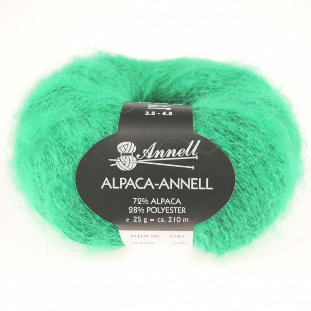 Alpaca-Annell 5748 gras groen