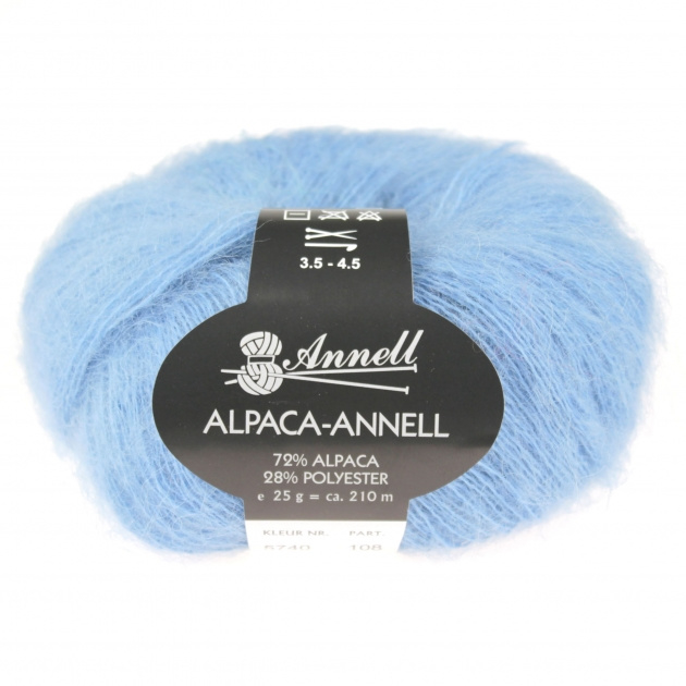Alpaca-Annell 5740 blauw