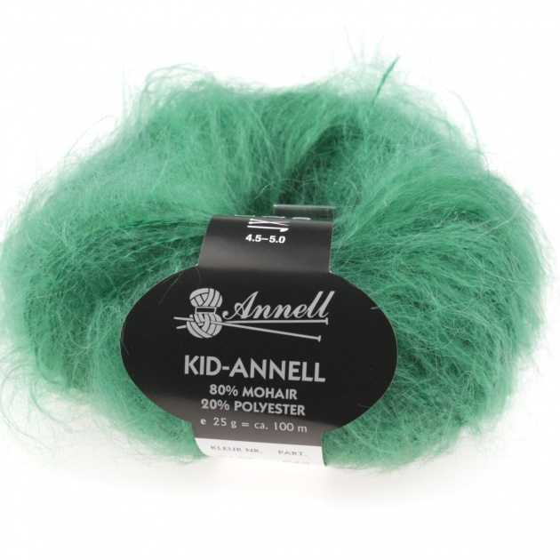 Kid-Annell 3147 smaragd groen
