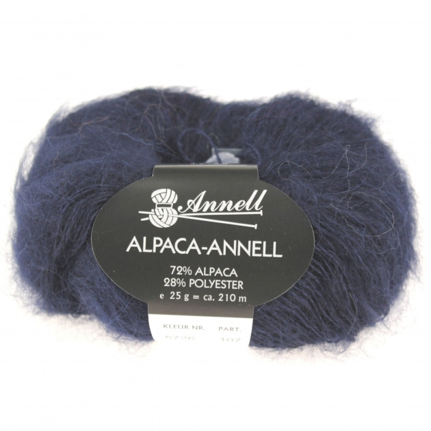 Alpaca-Annell 5726 marine blauw
