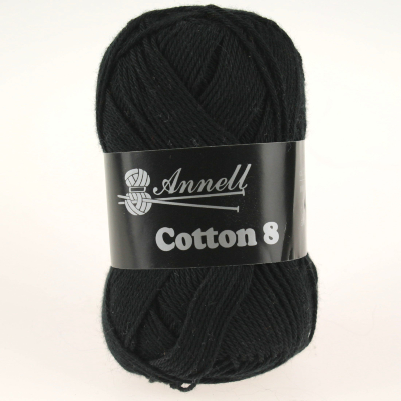 Cotton 8 - 59 zwart