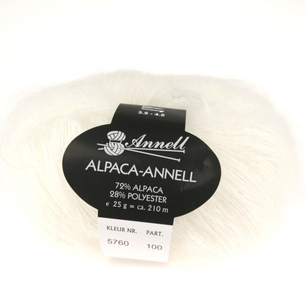 Alpaca-Annell 5760 ecru naturel