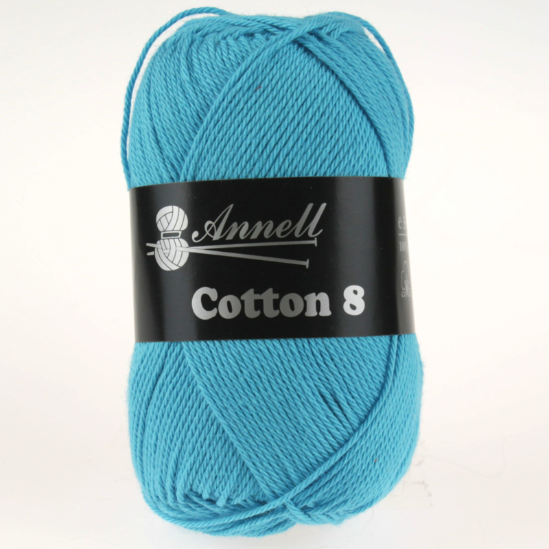 Cotton 8 - 40 turkoois