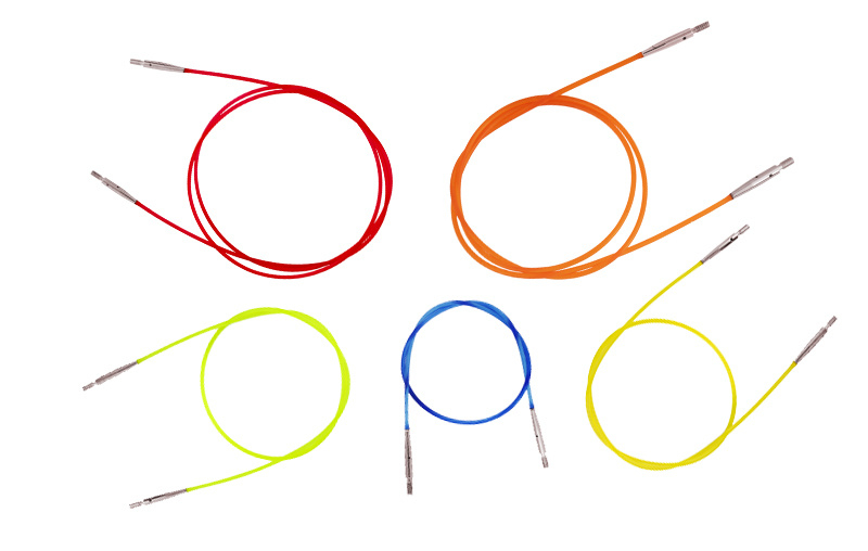 Knit Pro wisselbare kabel kleur - diverse lengtes
