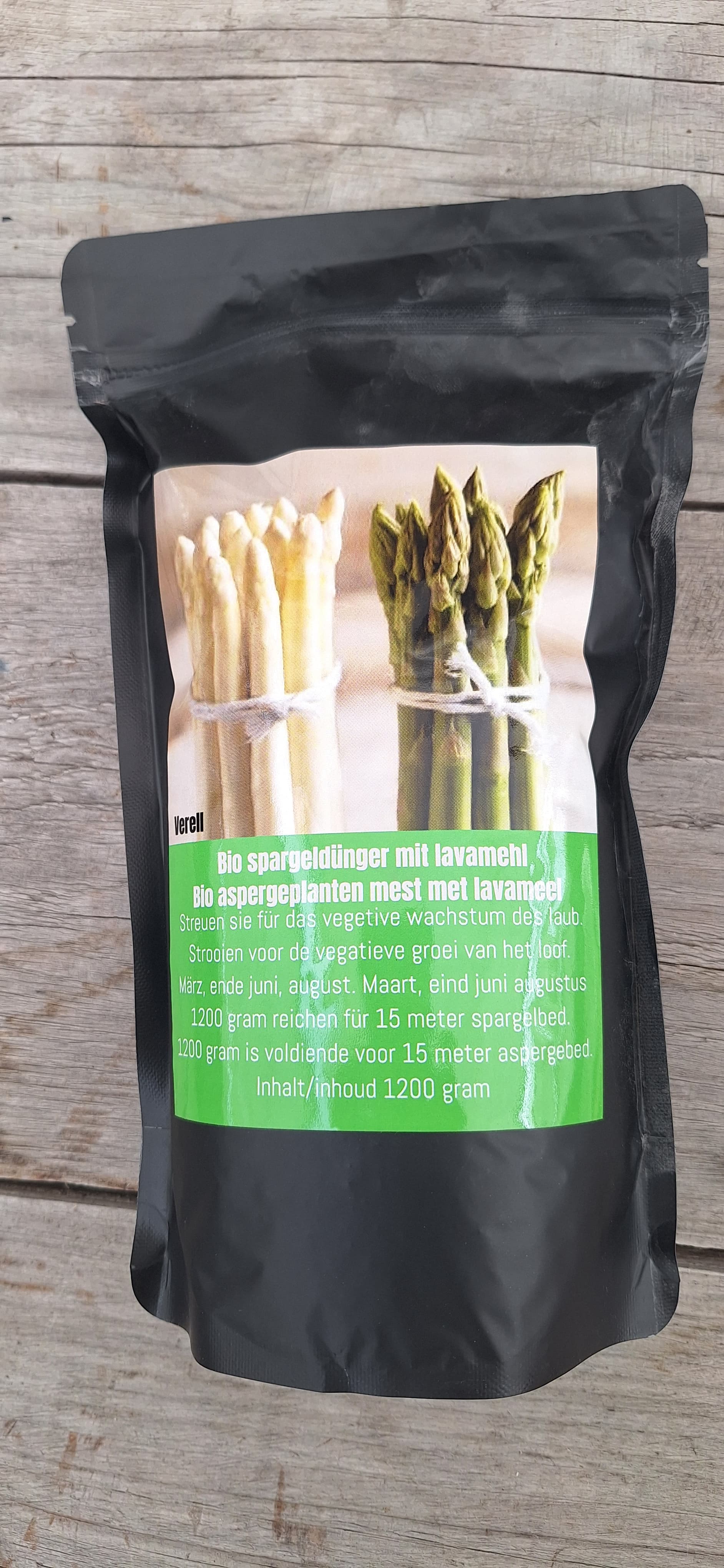 Bio Organische aspergemest met lavameel 1,2 kg