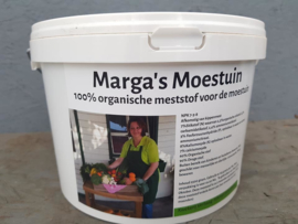 Marga's moestuinmest 2,5kg Organische meststof