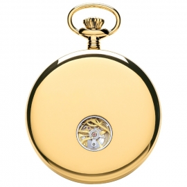 Royal London Skelet Zakhorloge Open Heart Goud 50 mm