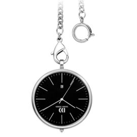 Danish Design Stalen Zakhorloge Zwart 47mm Datum Quartz