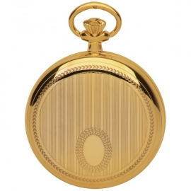 Royal London Striped Cartouche Datum Goud 50mm Quartz