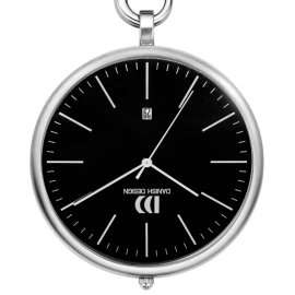 Danish Design Stalen Zakhorloge Zwart 47mm Datum Quartz