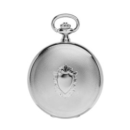 Monté Mechanisch Swiss Made Savonet Guilloche Zakhorloge Strepen 50mm