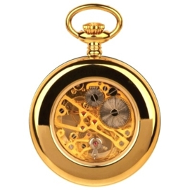 Royal London Skelet Zakhorloge Goud 43 mm Mechanisch