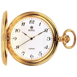 Royal London Striped Hunter Goud 50mm Quartz