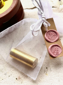 Wax seal stamp - 2 sides - Plants