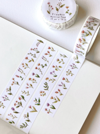 Washi tape - Flowers