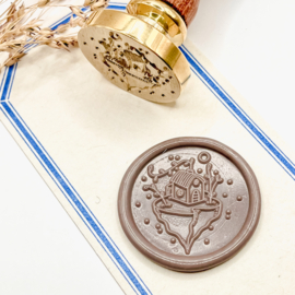 Wax seal stamp - Floating house