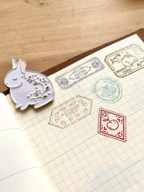 Clear stamps - Passport stamps Woodland