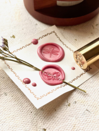 Wax seal stamp - 2 sides - Fly with me