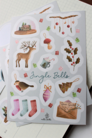 Sticker sheet - Jingle Bells