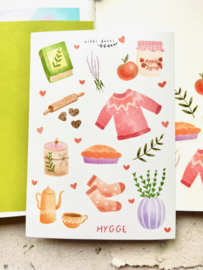 Stickervel - Hygge