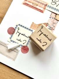 Stempel - Important note