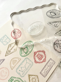 Clear stamps - Passport stamps Celestial