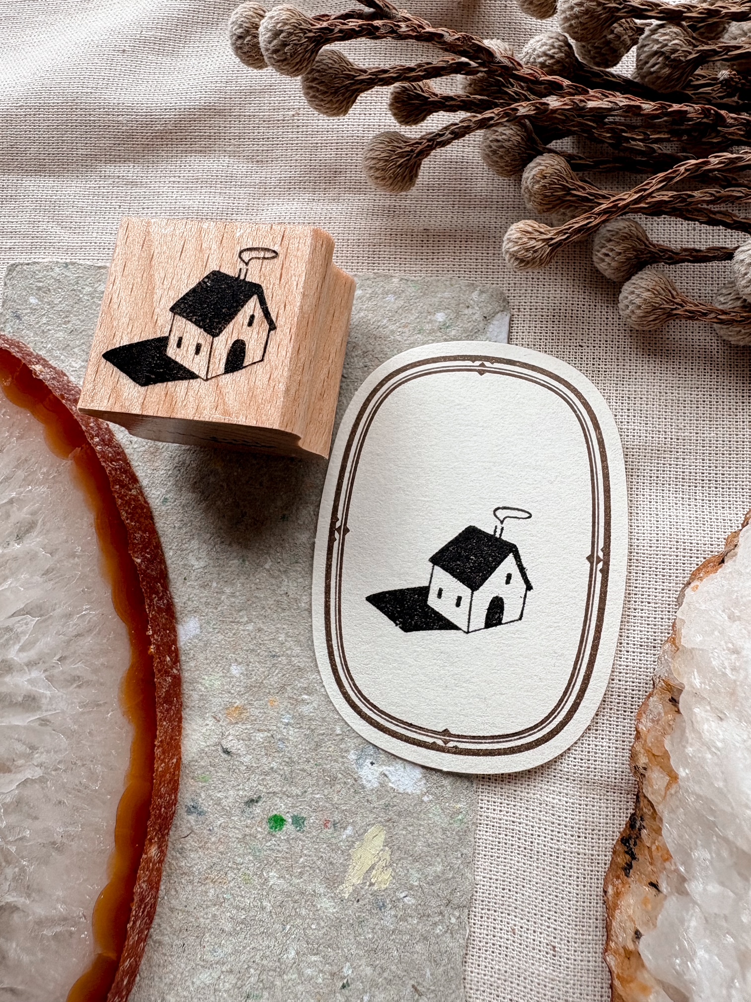 Stempel - House with shadow 1