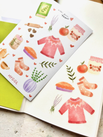 Sticker sheet - Hygge