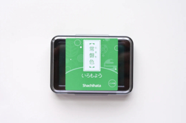 Ink pad Shachihata Iromoyo - Tokiwa Iro - Green