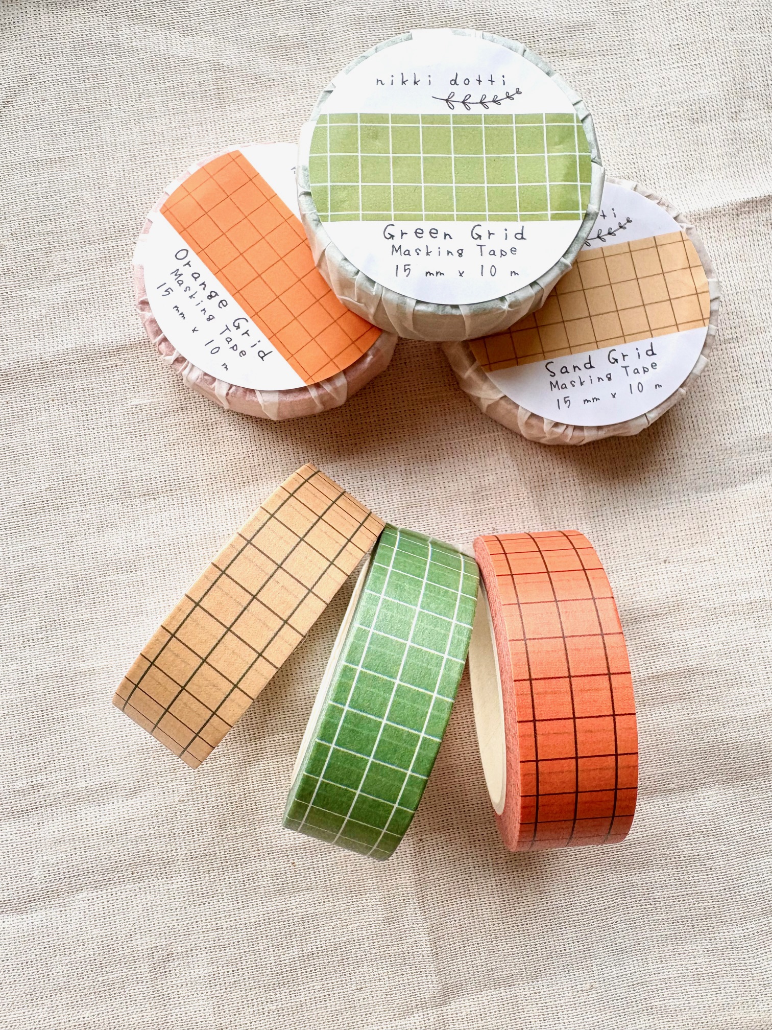 Washi tape - Sand grid