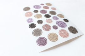 Rub on stickers - Wax Seals