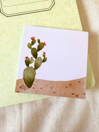 Notitieblokje - Cactus