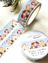 Washi tape - Snowy street