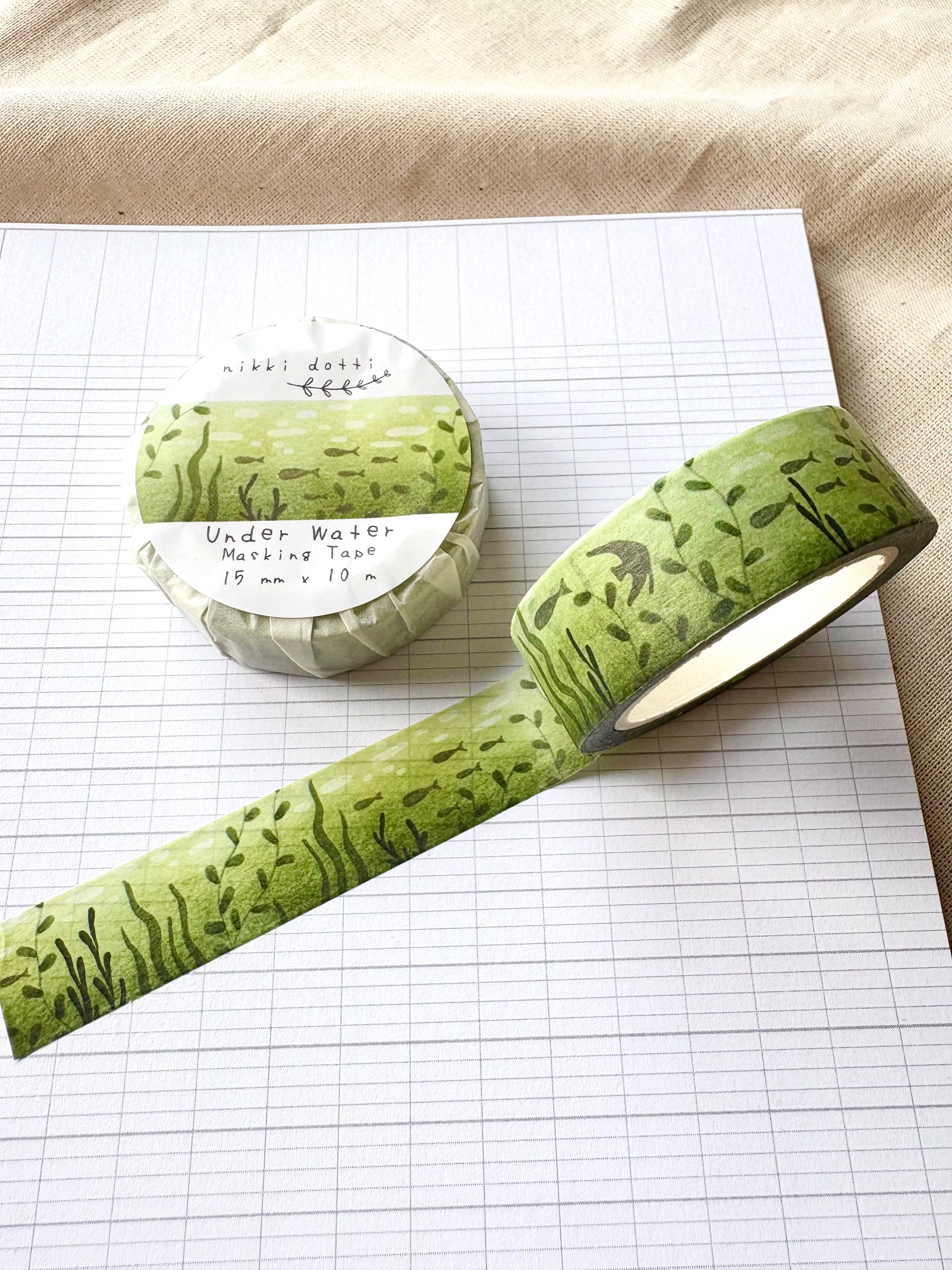 Washi tape - Under Water