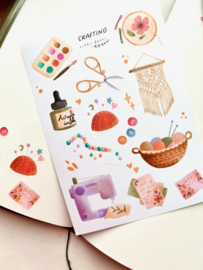 Stickervel - Crafting