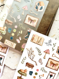 Stickerset Tiny treasures - 6 sheets