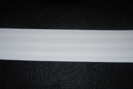 Pyama elastiek wit 35 mm.