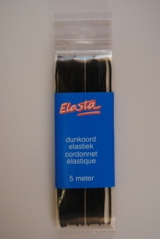 Dunkoord- elastiek  zwart