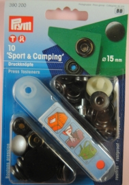 Prym Sport-Camping 15mm. gebronsd