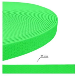 Lijn neon groen 20mm breed