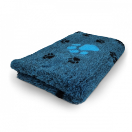 3 KLEUR BIG PAW - TURQUOISE - ANTISLIP HONDENMAT