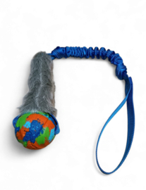 Chuck-it Eco Fetch met bont en bungee handvat
