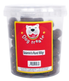 DOG TREATZ SALAMINI RUND 500 GR