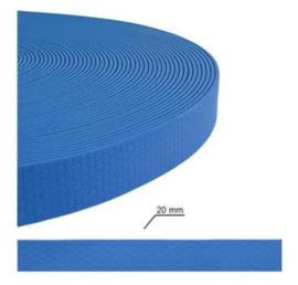 Speur Lijn royal blauw 20mm breed