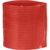 Nummerhouder elastisch met klittenband rood