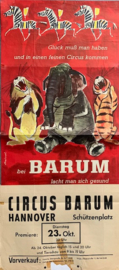 Circus Kreiser-Barum-60er Jahren.