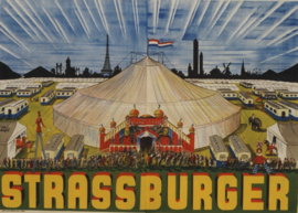 Circus Strassburger Affiche 1950 -Tom Manders